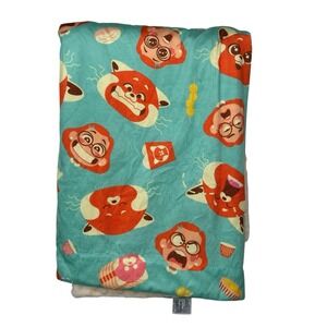 Disney Turning Red Panda Mei Blanket Minky Soft Fleece Throw Baby Pixar 50 x 50"